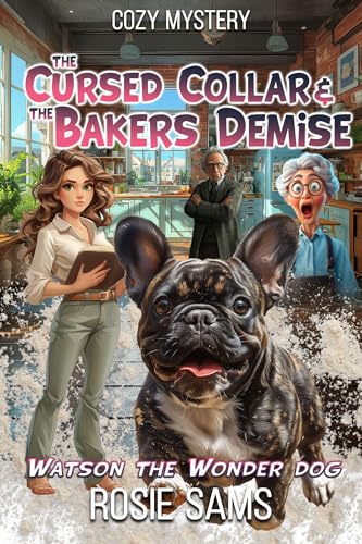 Download The Cursed Collar and the Baker’s Demise: Seabrook Haven Book Club Cozy Mystery (Watson the Wonder Dog Cozy Mystery 1) [EPUB] by Rosie Sams