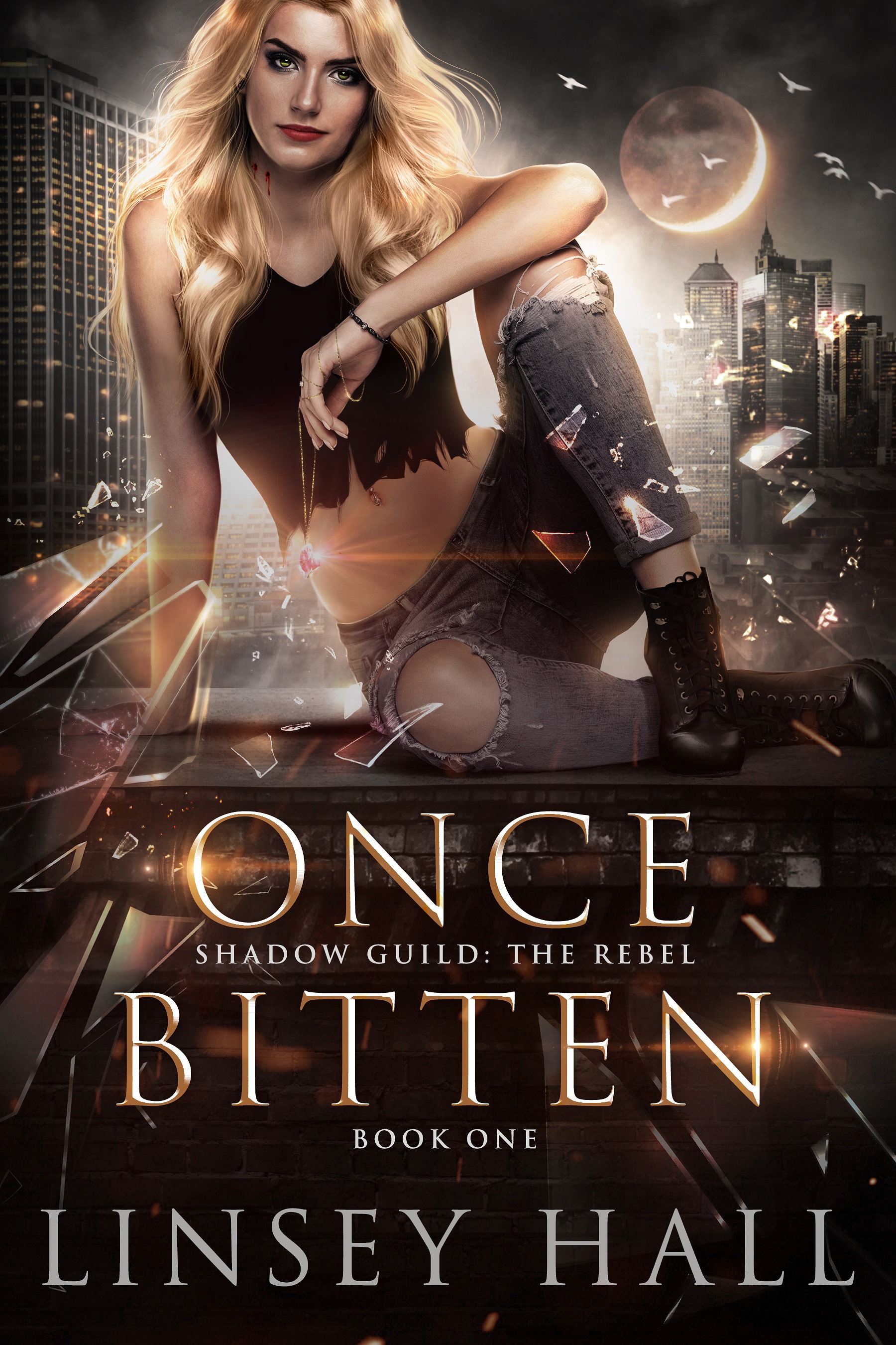 Download Once Bitten (Shadow Guild: The Rebel #1) [EPUB] [PDF] by Linsey Hall