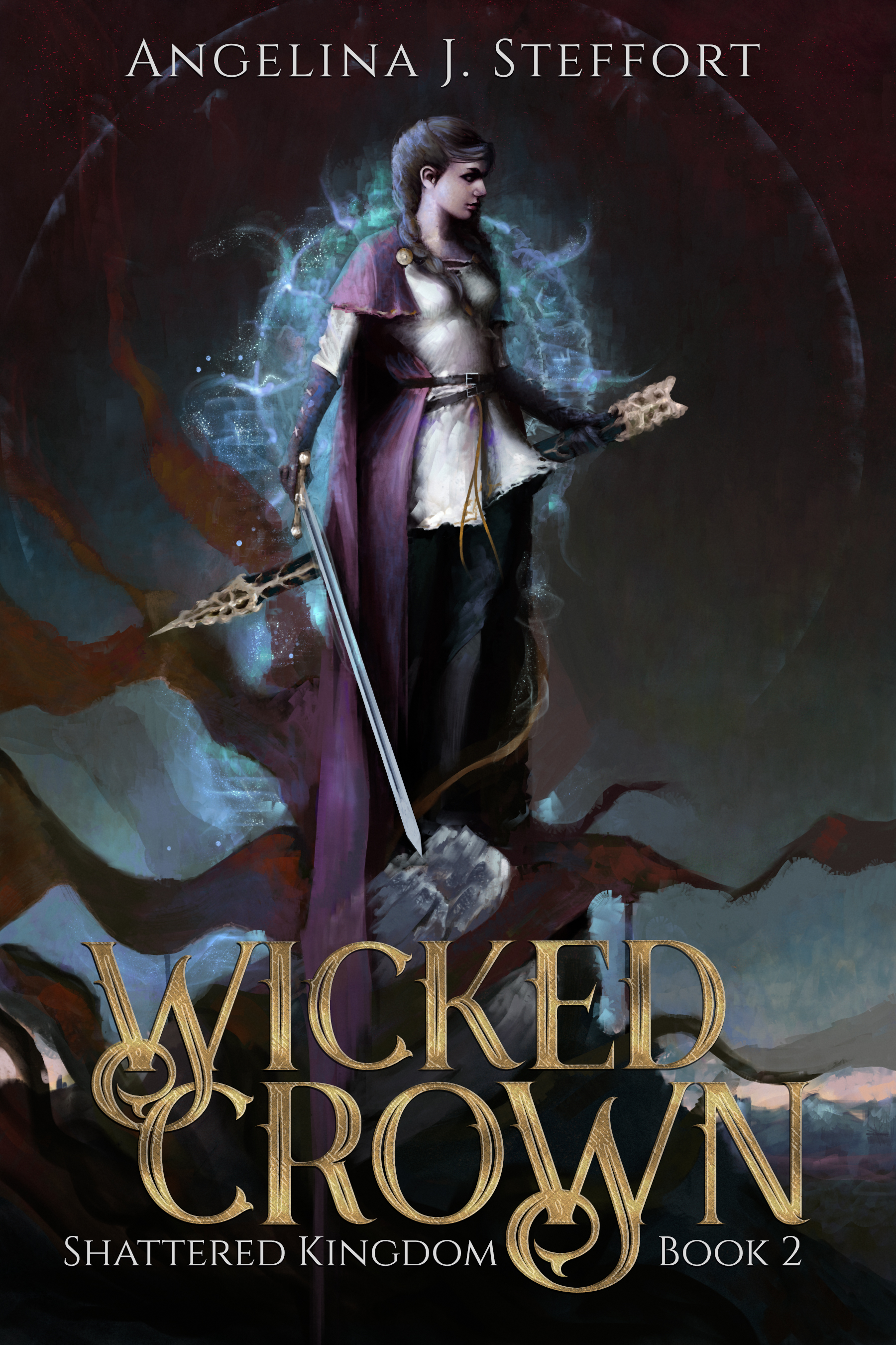 Download Wicked Crown (Shattered Kingdom, #2) [EPUB] [PDF] by Angelina J. Steffort