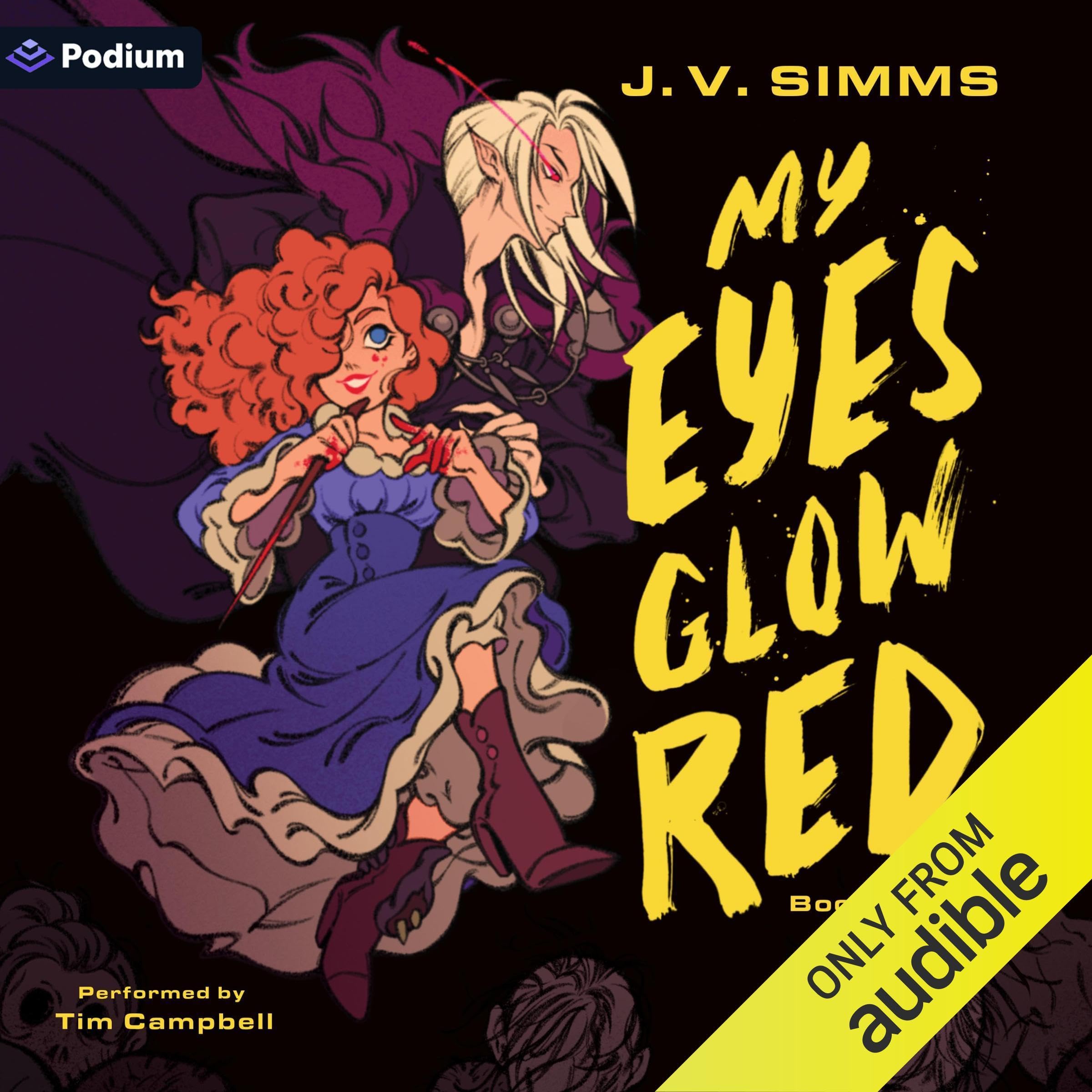My Eyes Glow Red: A Vampire LitRPG: My Eyes Glow Red, Book 1