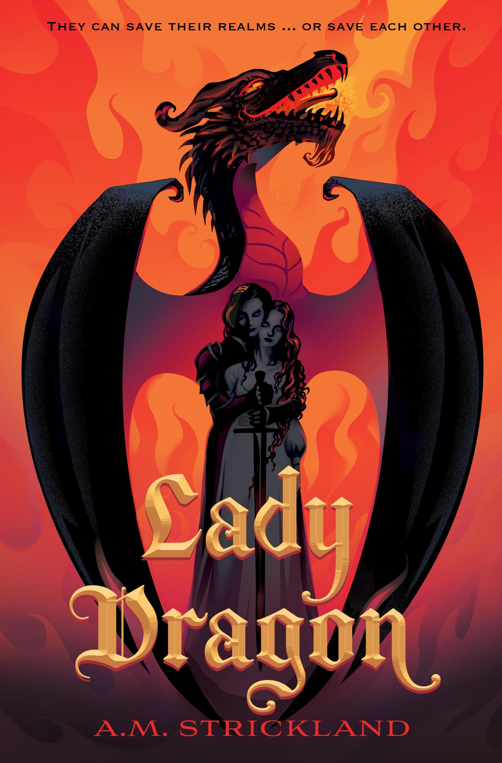 Download Lady Dragon [EPUB] [PDF] by A.M. Strickland