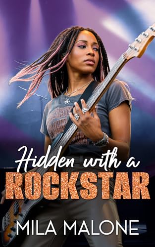 Hidden with a Rockstar: A Sapphic Enemies-to-Lovers Rockstar Romance (Holiday Harmonies Book 3)