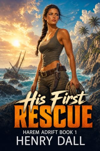 His First Rescue: A Post-Apocalyptic Harem Adventure Short Story (Harem Adrift Book 1)