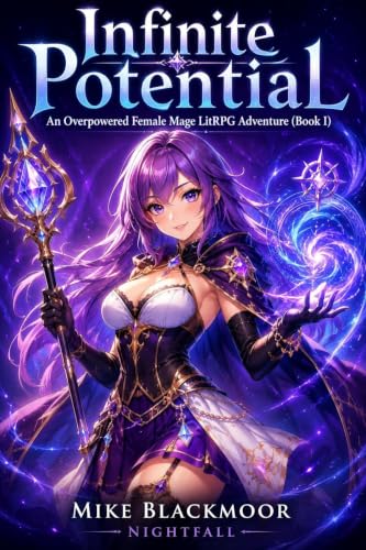 Infinite Potential: An Overpowered Female Mage LitRPG Adventure (Book I) (Eternal Realm 1)