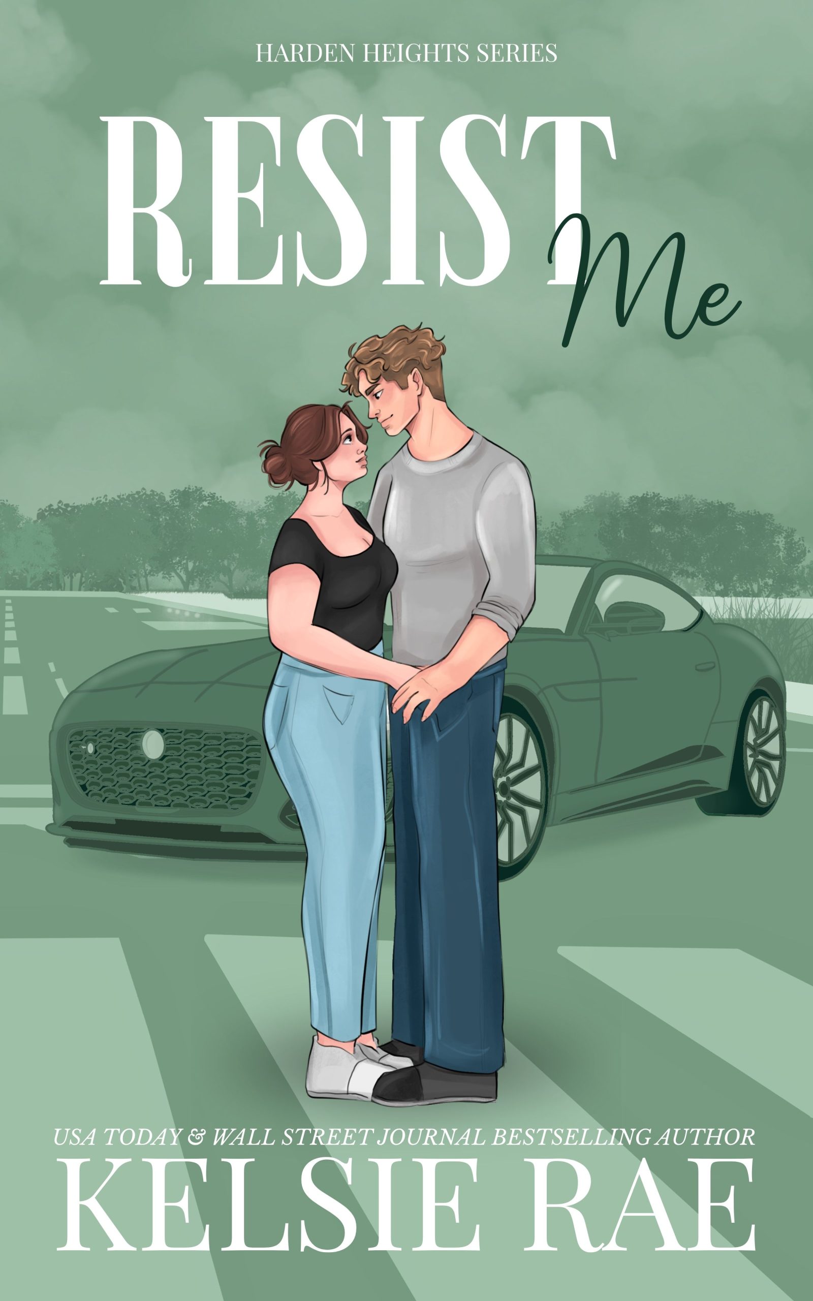Resist Me: A Bad Boy, Curvy Girl, Dating Auction, College Billionaire Romance (Harden Heights)