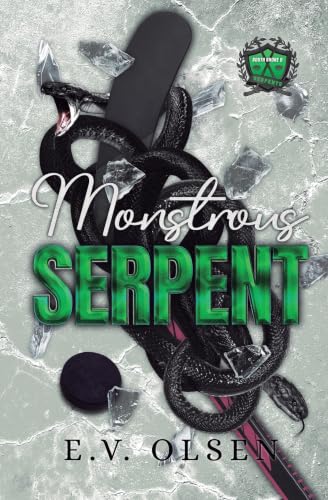 Monstrous Serpent: A Dark MM Hockey Romance (South Shore Serpents, 1)