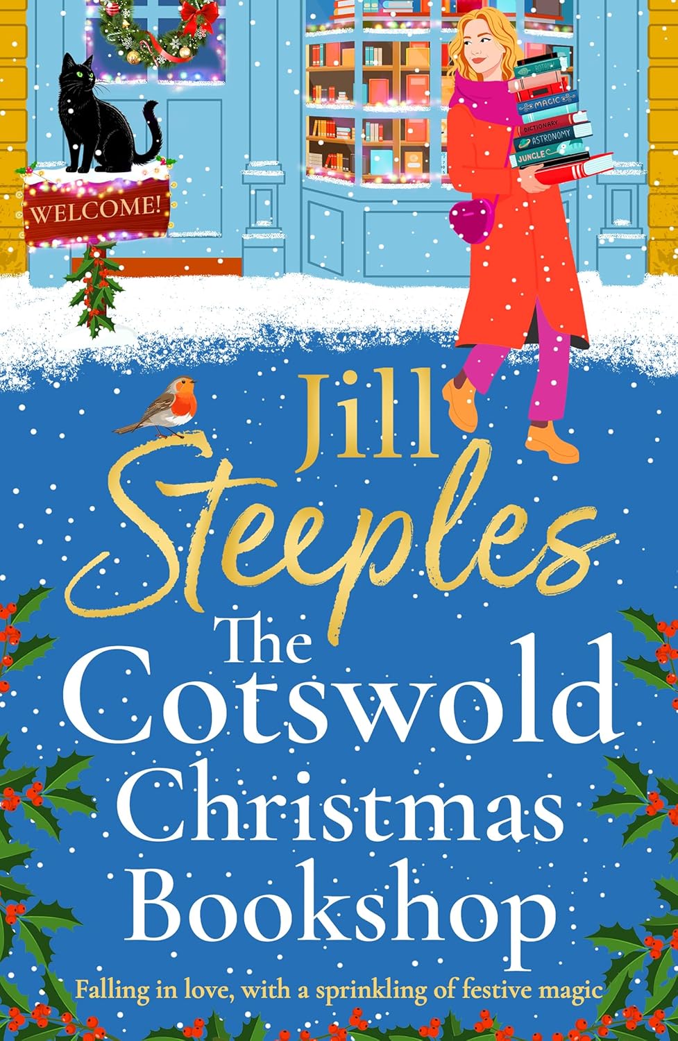 The Cotswold Christmas Bookshop: An uplifting, festive romance from Jill Steeples for 2026